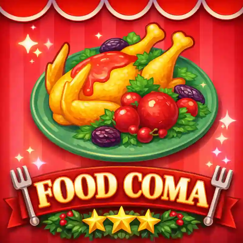 Food Coma Slot Game Logo