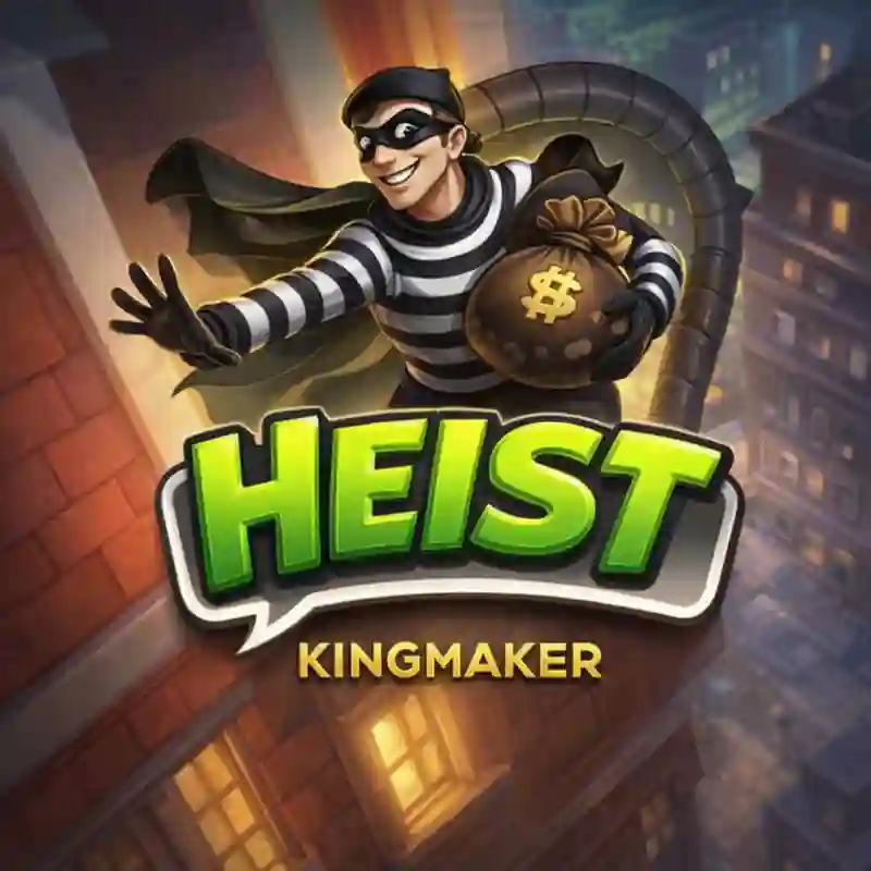 Heist Slot Game Logo Jiliday